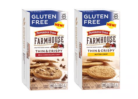 130 calories, nutrition grade (c), problematic ingredients, and more. Pepperidge Farm Butter Crisp Cookies - Gluten Intolerance Group of Northeast Ohio