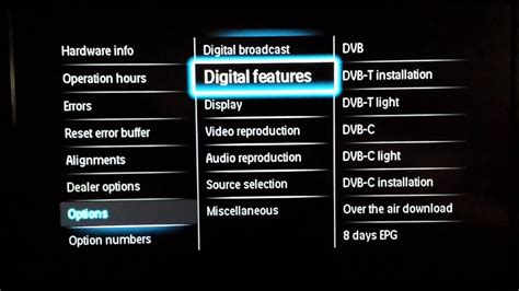 2 years ago i did via. PHILIPS HIDDEN SECRET SERVICE MENU/MODE - YouTube