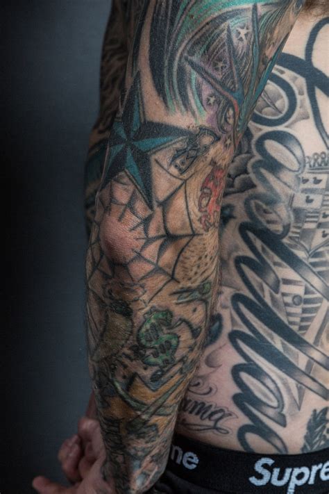 The guys of blink 182 are very happy they still have travis barker to kick around and are donating $100,000 to the burn center that saved his life. Travis Barker Talks Tattoos and Pain | GQ