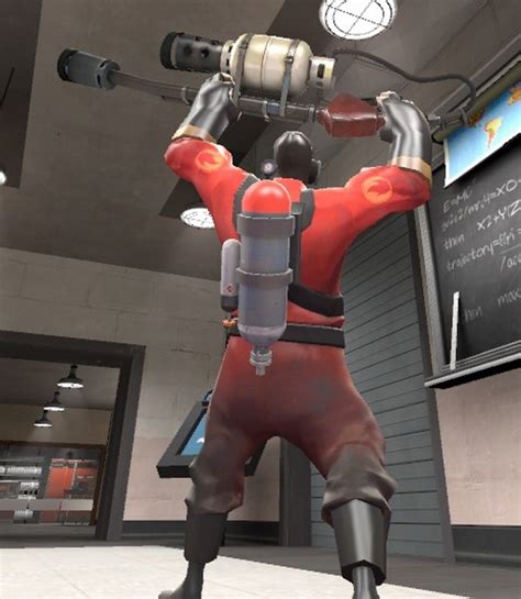 Clean Team Themed Pyro Backpack Team Fortress 2 Mods