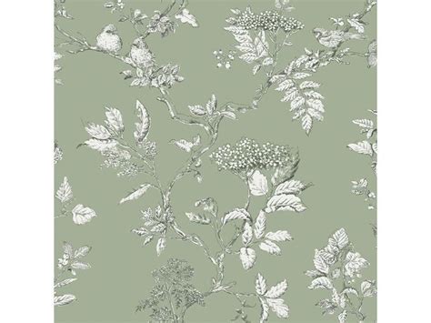 Laura Ashley Wallpaper Elderwood Sage Cheap Wallpaper Wallpaper