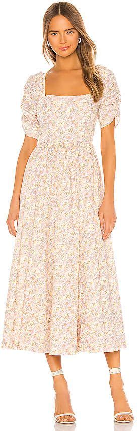 Free People Shes A Dream Midi Dress Dresses Modest Dresses Casual