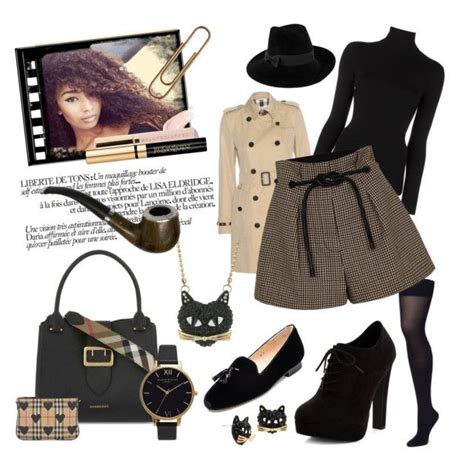 Detective Holmes By Rinnypooh2 Liked On Polyvore Featuring Burberry Joseph 31 Phillip Lim