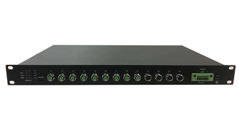 12 Port M12 Layer3 Managed Industrial Ethernet Switch