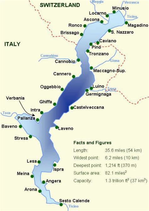 Lake Region Italy Map Secretmuseum