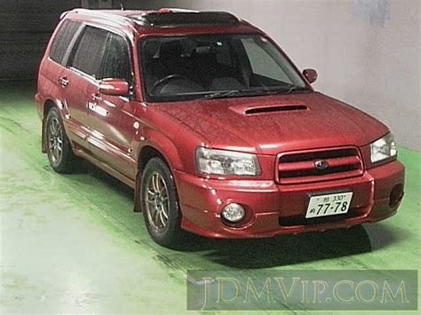 2005 SUBARU FORESTER XT 4WD SG5 8014 CAA Tokyo 493862 Subaru