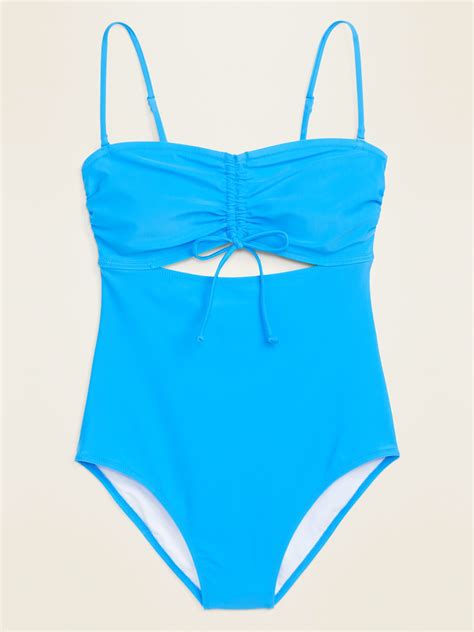 Convertible Bandeau One Piece Swimsuit For Women Old Navy