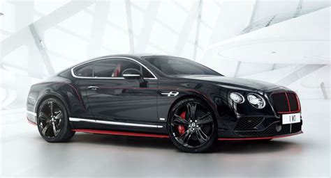 Bentley Super Sport Black Red Interior