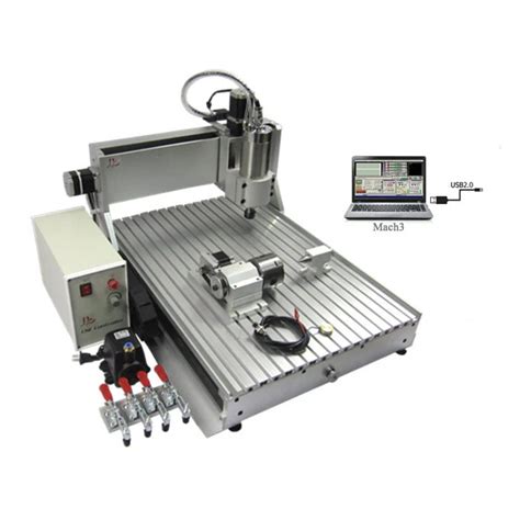 Cnc Router Engraving Drilling And Milling Machine 6040z Vfd15kw 4axis