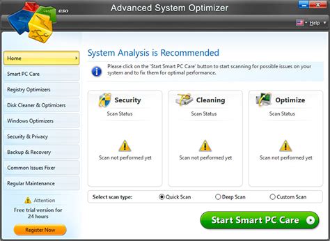 Advanced System Optimizer Crack V381 Cracked For Windows