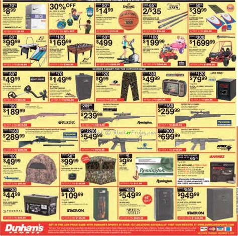 What Stores Haven't Leaked Their Black Friday Ad Yet - Dunham’s Sports Black Friday 2016 Sale, Ad Scans & Deals