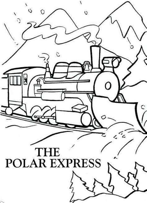 This is also your opportunity to make coloring a learning experience. Polar Express Coloring Page - childrencoloring.us