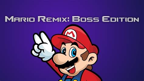 Mario Remix Boss Edition Full Playthough Youtube
