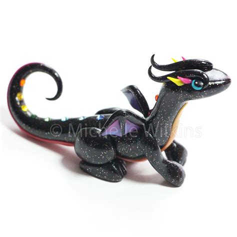 Rainbow Dragon Black Version By Dragonsdust On Deviantart