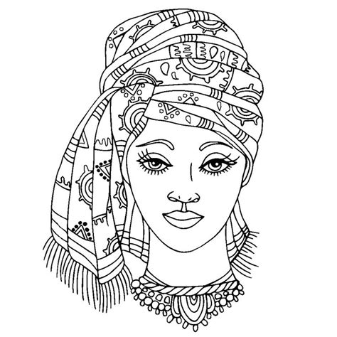Free Coloring Pages African American Jaikutoday