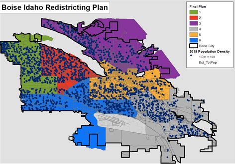 City of Boise announces 2021 city council districts