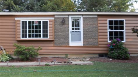 Double Wide Exterior Remodel Mobile Home Living