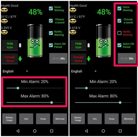 How To Get Battery Charge Level Notifications On Android