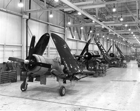 Select from premium airplane manufacturing of the highest quality. Asisbiz Assembly line F4U 4 Corsair 01