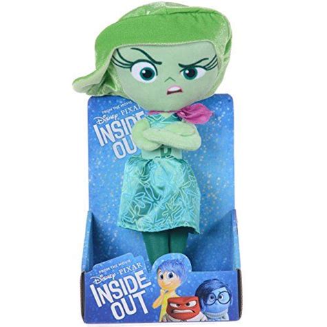 Disney Pixars Inside Out Disgust 10 Plush In Presentation Box
