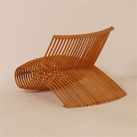 Vintage Wooden Chair By Marc Newson For Cappellini 1992