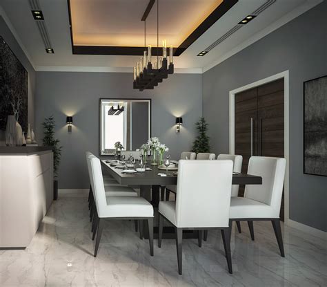 Modern Interior Design Dining Room On Behance