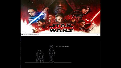 It can be easily watch using any computer supports telnet in command line and having internet how to enable telnet in windows 7, 8. Watch star war movie in command prompt - YouTube