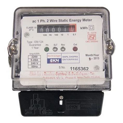 Electric Sub Meter 240v At Rs 270 In Gurugram Id 14297694548