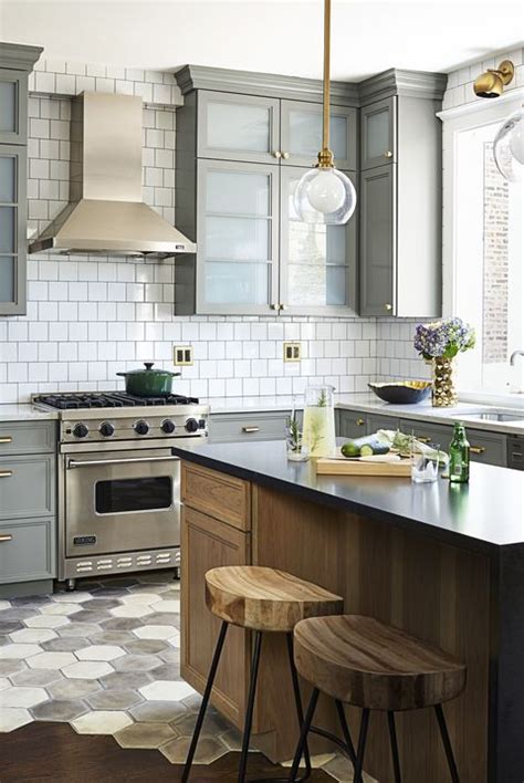 This kitchen by romanek design studio proves that balance is everything. 10 Best Kitchen Floor Tile Ideas & Pictures - Kitchen Tile ...