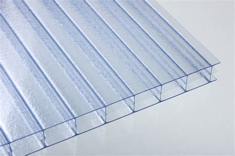 Stegdreifachplatten aus Polycarbonat 16 mm CRYSTAL-BLUE | Dachplatten24