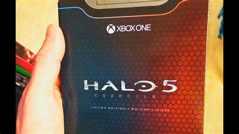 Unboxing Halo 5 Guardians Limited Edition 1 Day Early Youtube