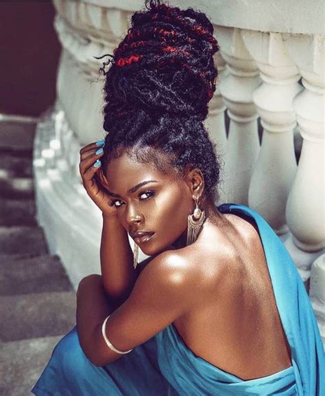 21 Super Gorgeous Braided Bohemian Goddess Faux Locs Hair Inspiration Hello Bombshell