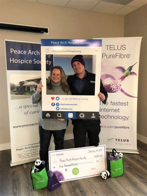 Telus Campaign In White Rock Archives Peace Arch Hospice Society