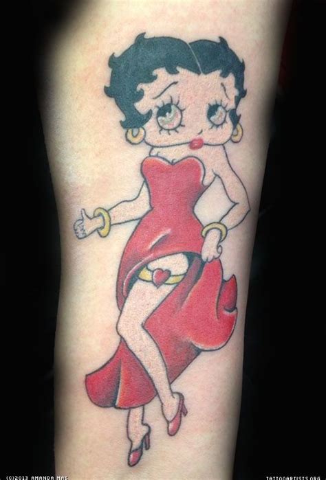 Pin Up Tattoos I Tattoo Tatoos Cartoon Character Tattoos Cartoon Characters Betty Boop