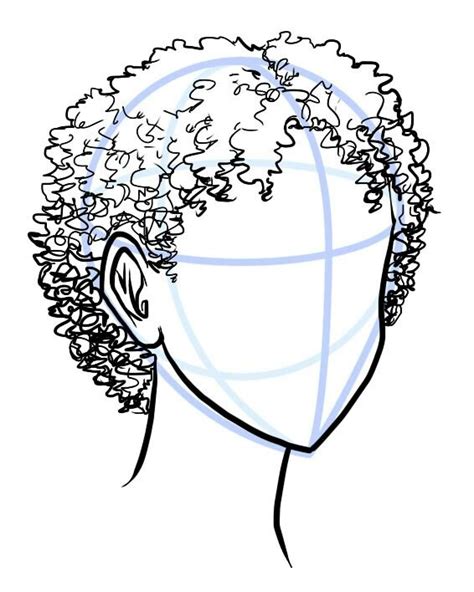 How To Shade An Afro Drawings How To Draw Hair Afro Hair Drawing