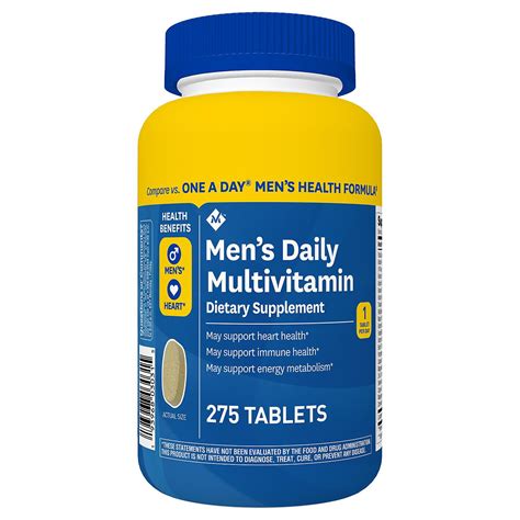 Mens Daily Multivitamin By Mm 275 Ct