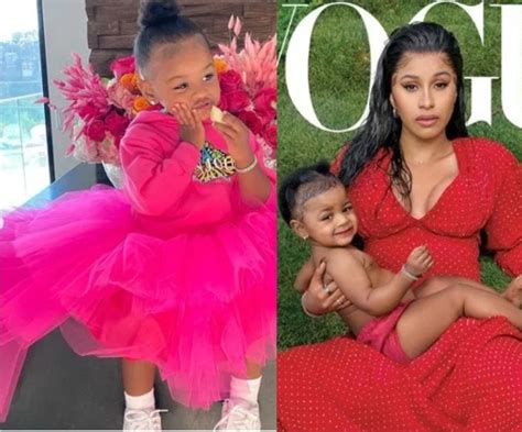 Cute Cardi B Celebrates Daughter Kultures 2nd Birthday Photosvideo