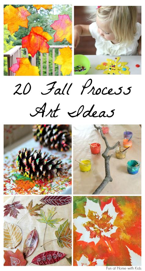 20 Beautiful Fall Process Art Ideas For Kids