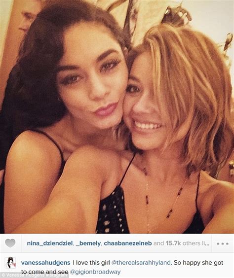 Sarah Hyland Gushes About Vanessa Hudgens And Shares A Selfie Of The