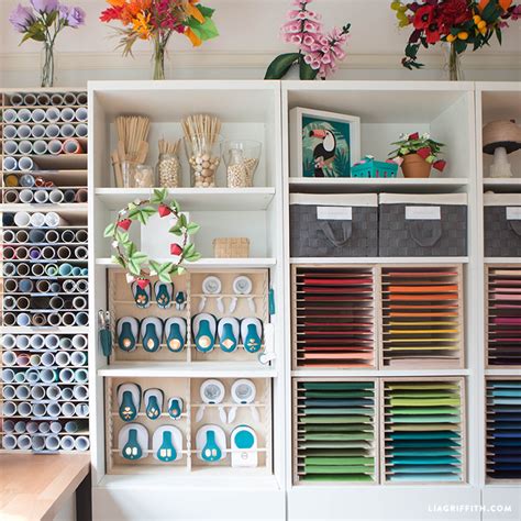 My craft room is divided in 'zones'. Organizing My Craft Room With Stamp-n-Storage | Lia ...