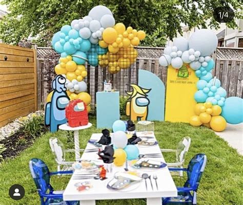 Among Us Birthday Party Ideas Photo 1 Of 18 Catch My Party