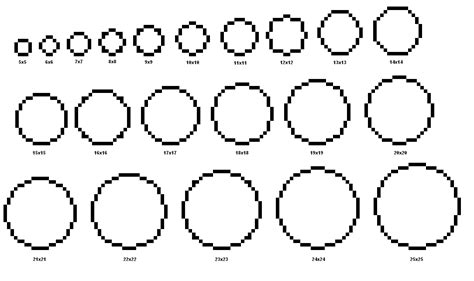 How To Make Pixelcross Stitch Circles Minecraft Circles Minecraft