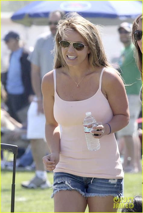 Britney Spears Proud Soccer Mom Photo 2832391 Britney Spears