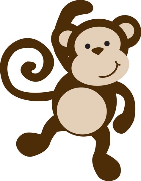 Monkey Template Printable