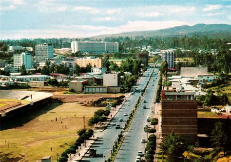 Color Postcards Of Addis Abeba Mostly Taken Between The 1950s And The