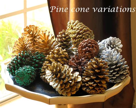 If you are crafting with kids, let them have fun deciding how to decorate their. Just Judy : Decorating with pine cones