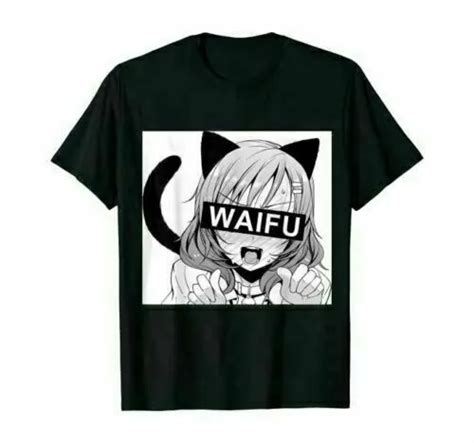 Retro Waifu Hentais Ecchi T Lewd Anime Girl T Shirt Funny Tee T