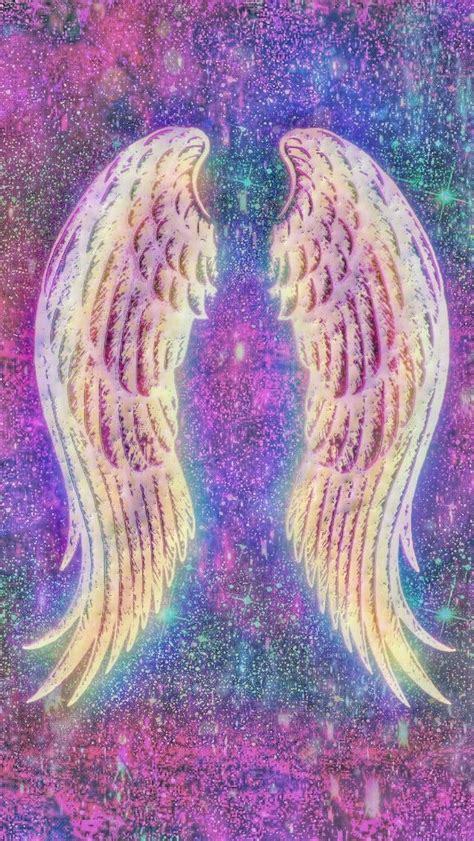 Galaxy Heavenly Wings Made By Me Wings Heaven Wallpapers