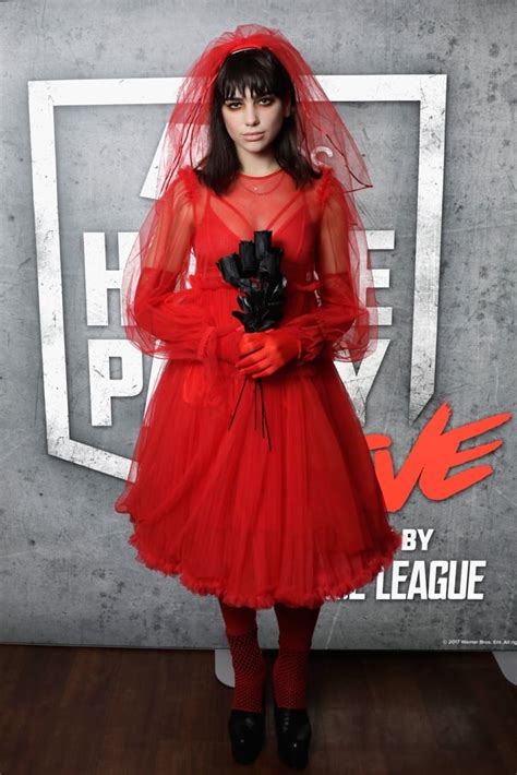 Dua Lipa As Lydia Deetz From Beetlejuice Celebrity Halloween Costumes