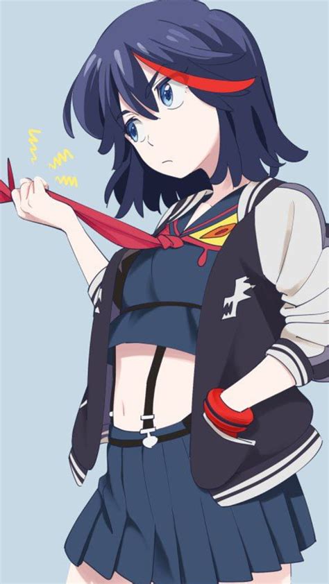 ryuko matoi senketsu kill la kill kill anime red tiger dragon hd phone wallpaper peakpx